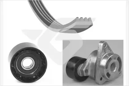 Поликлиновой ременный комплект HUTCHINSON купить